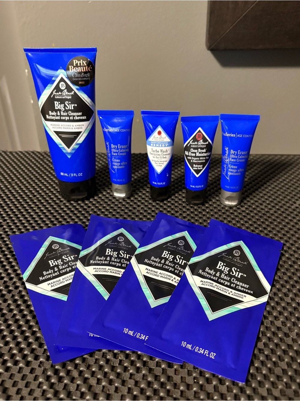 Jack Black Big Sir Blue Body & Hair Cleanser + Skincare Kit